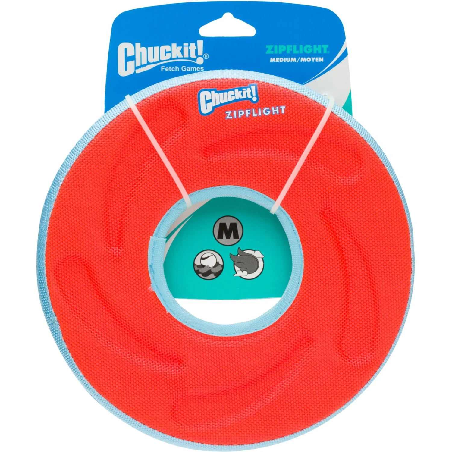 Chuckit! Zipflight Disc Dog Toy, Color Varies & Chuckit! Paraflight Dog Toy 3 Chuckit! Zipflight Disc Dog Toy, Color Varies & Chuckit! Paraflight Dog Toy - Image 3