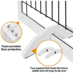 Yaheetech 4-Panel Dog Gate -Dog Supply Store 1033302 PT5. AC SS1800 V1703798880