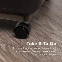 IRIS USA WeatherPro Airtight, Dog, Cat, Bird & Small-Pet Food Storage Container -Dog Supply Store 105889 PT4. AC SS1800 V1475679539