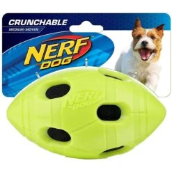 Nerf Dog Crunchable Football Dog Toy