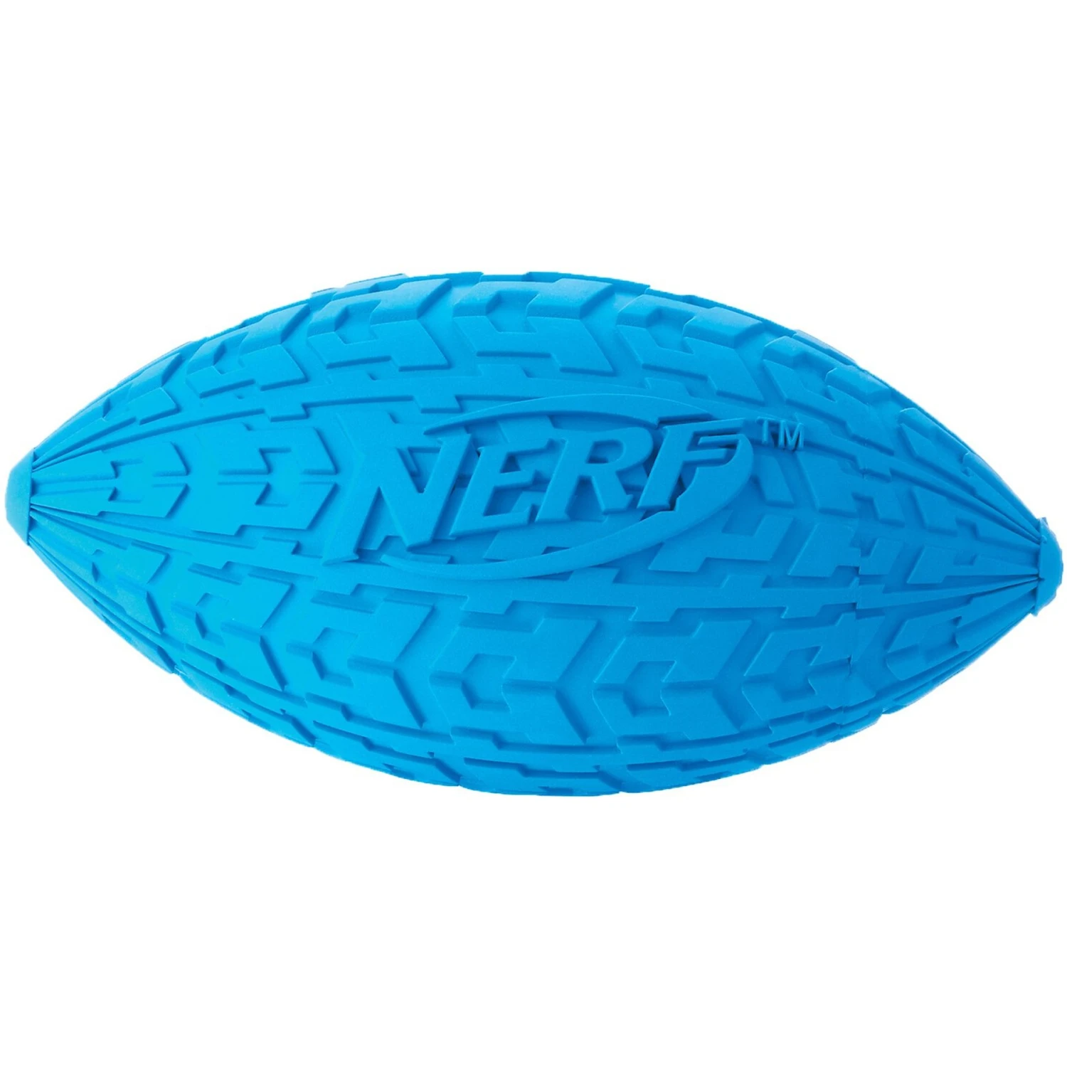 Nerf Dog Squeaker Tire Football Dog Toy 2 Nerf Dog Squeaker Tire Football Dog Toy - Image 2