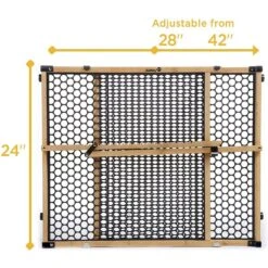 Safety 1st Nature Next Bamboo Pet Gate -Dog Supply Store 109217 PT3. AC SS1800 V1483641250
