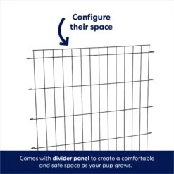 Frisco Heavy Duty Fold & Carry Double Door Collapsible Wire Dog Crate -Dog Supply Store 109789 PT4. AC SS1800 V1667228667
