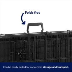 Frisco Heavy Duty Fold & Carry Double Door Collapsible Wire Dog Crate -Dog Supply Store 109789 PT5. AC SS1800 V1667228785
