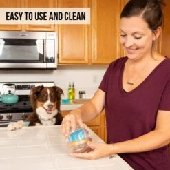 Pet Zone IQ Treat Dispenser Ball Dog Toy 11 Pet Zone IQ Treat Dispenser Ball Dog Toy -Dog Supply Store 115632 Pt4. AC SS1800 V1583771913