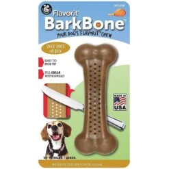 Pet Qwerks Barkbone Mesquite Chicken Flavor Tough Dog Chew Toy -Dog Supply Store 116231 PT7. AC SS1800 V1546033965