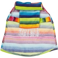 Rubie's Costume Company Serape Dog & Cat Costume -Dog Supply Store 117128 PT4. AC SS1800 V1539983910