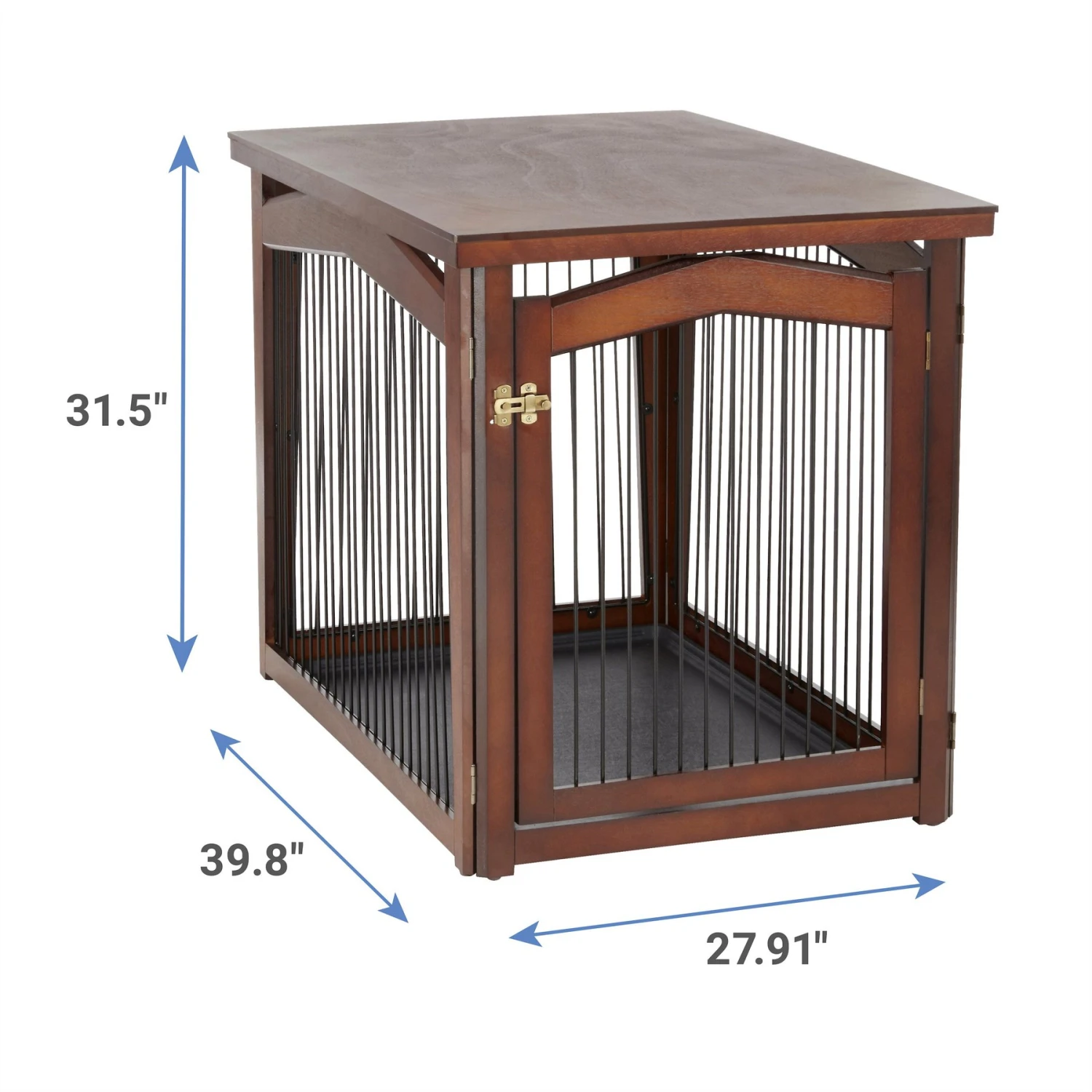 Merry Products 2-in-1 Configurable Single Door Furniture Style Dog Crate & Gate 3 Merry Products 2-in-1 Configurable Single Door Furniture Style Dog Crate & Gate - Image 3