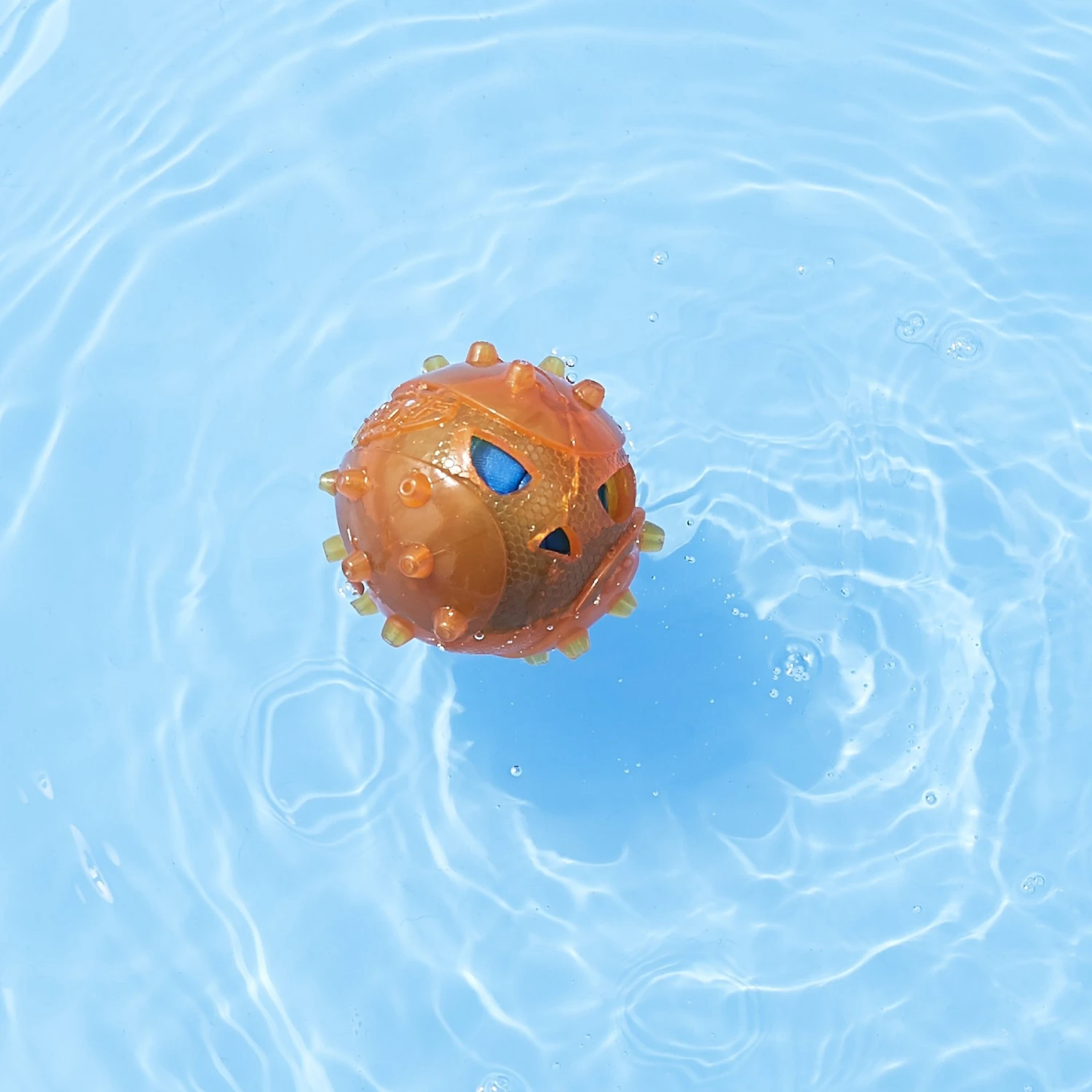 Nerf Dog Super Soaker Squeak Puffer Fish Dog Toy 2 Nerf Dog Super Soaker Squeak Puffer Fish Dog Toy - Image 2