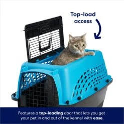 Frisco Two Door Top Load Plastic Dog & Cat Kennel -Dog Supply Store 122125 PT3. AC SS1800 V1667229145