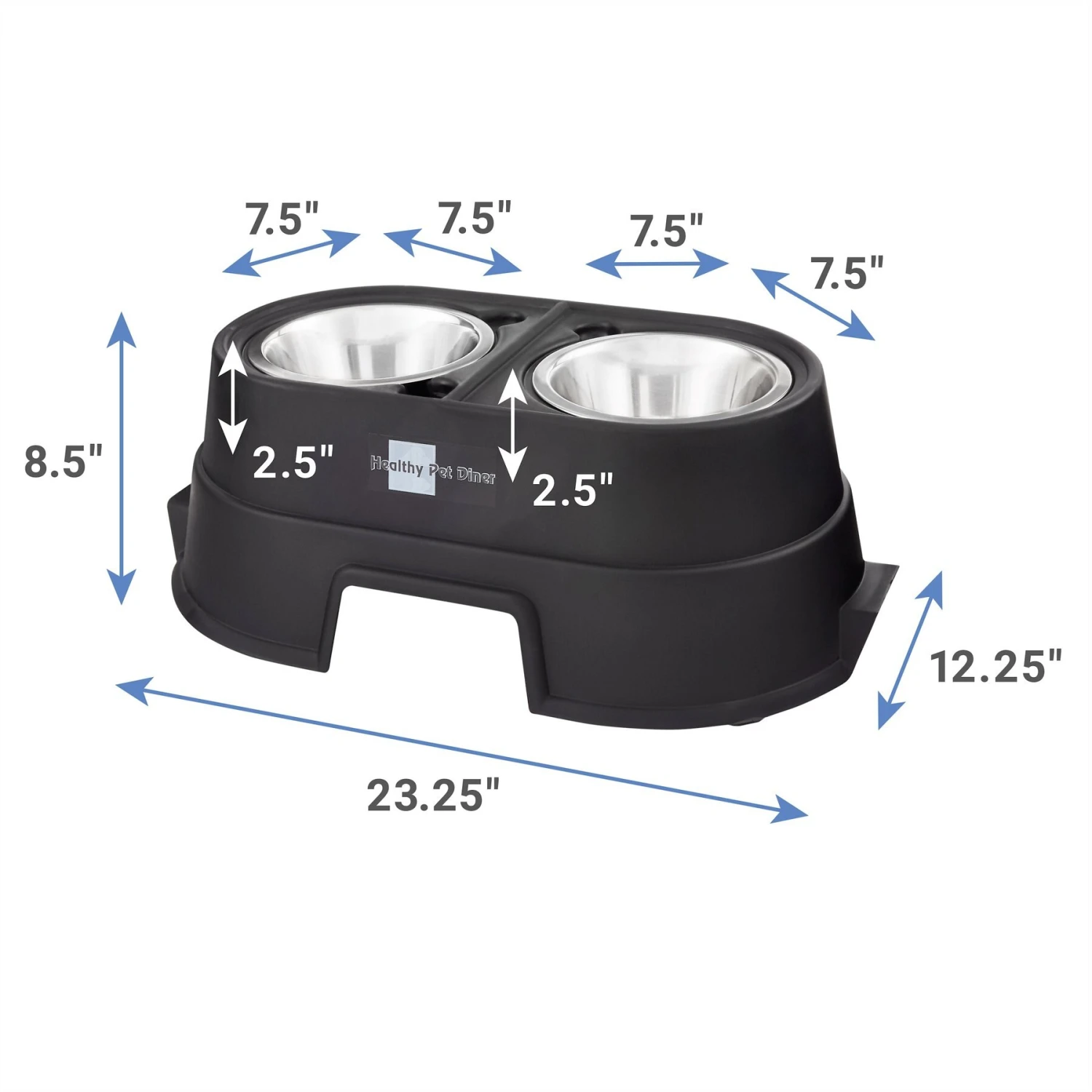 OurPets Comfort Elevated Dog & Cat Bowls 2 OurPets Comfort Elevated Dog & Cat Bowls - Image 2