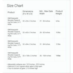 GMI Keepsafe Wooden Expanding Pet Gate 15 GMI Keepsafe Wooden Expanding Pet Gate -Dog Supply Store 126328 PT7. AC SS1800 V1513892880