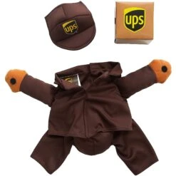 California Costumes UPS Delivery Driver Dog & Cat Costume -Dog Supply Store 126528 PT4. AC SS1800 V1567183650