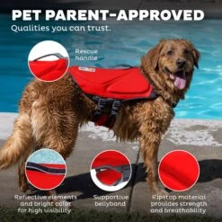 Outward Hound Neoprene Dawson Swimmer Dog Life Jacket -Dog Supply Store 127807 PT4. AC SS1800 V1636520847