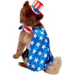 Rubie's Costume Company Uncle Sam Dog Costume -Dog Supply Store 130743 PT4. AC SS1800 V1519664139
