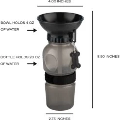 Highwave AutoDogMug Portable Dog Water Bottle & Bowl -Dog Supply Store 132443 PT2. AC SS1800 V1628305334
