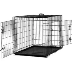Paws & Pals Oxgord Double Door Collapsible Wire Dog Crate -Dog Supply Store 132943 PT5. AC SS1800 V1562187140
