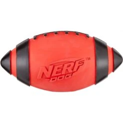 Nerf Dog Classic Squeak Football Dog Toy, Medium