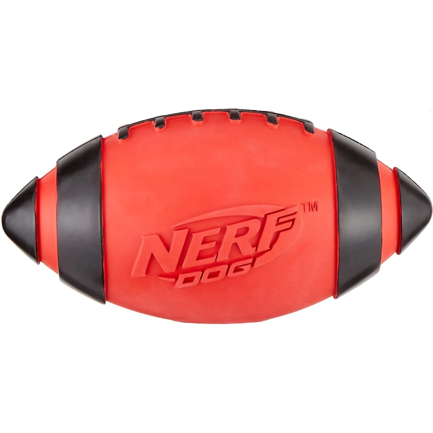 Nerf Dog Classic Squeak Football Dog Toy, Medium 1 Nerf Dog Classic Squeak Football Dog Toy, Medium