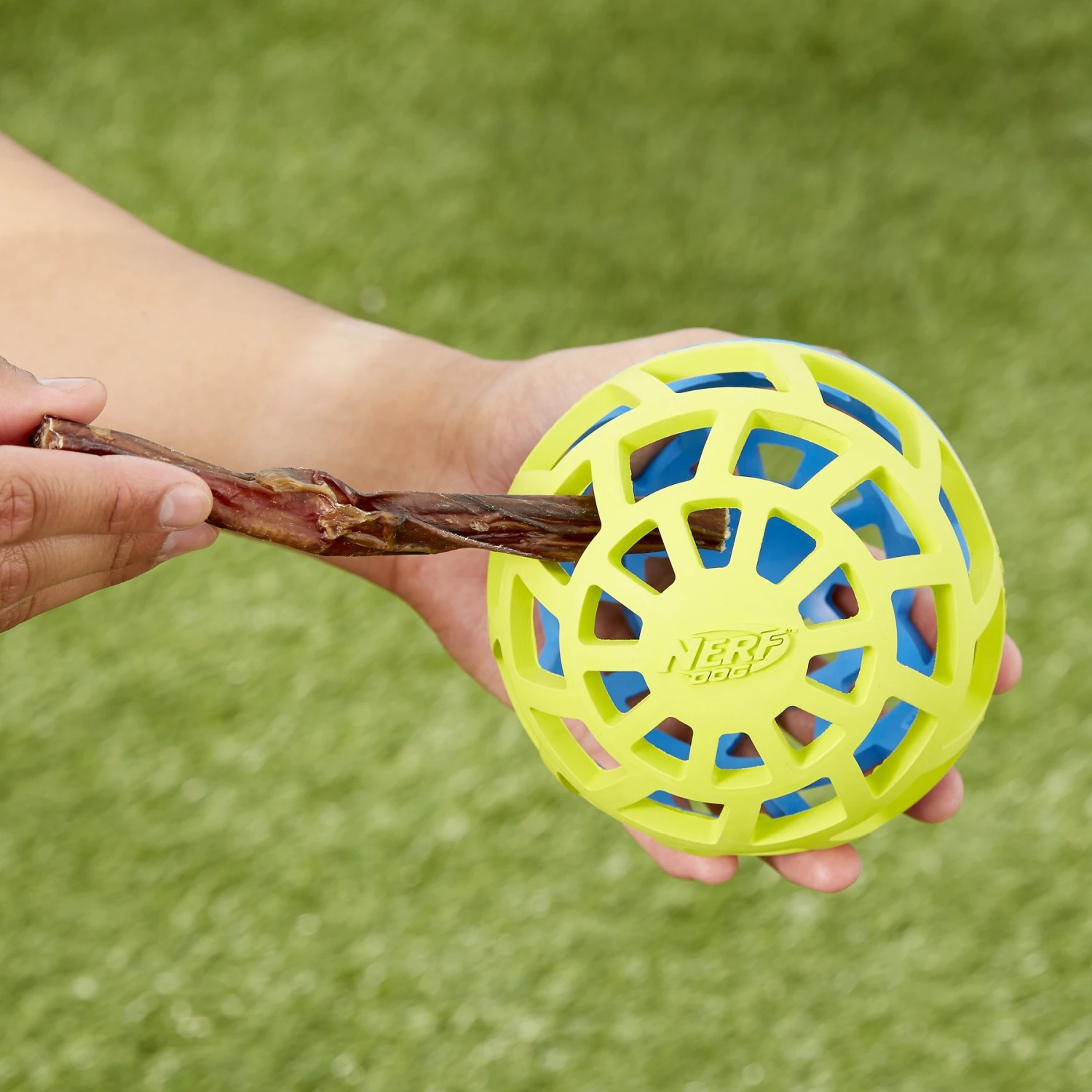 Nerf Dog EXO Treat Dispensing Ball Dog Toy 5 Nerf Dog EXO Treat Dispensing Ball Dog Toy - Image 5