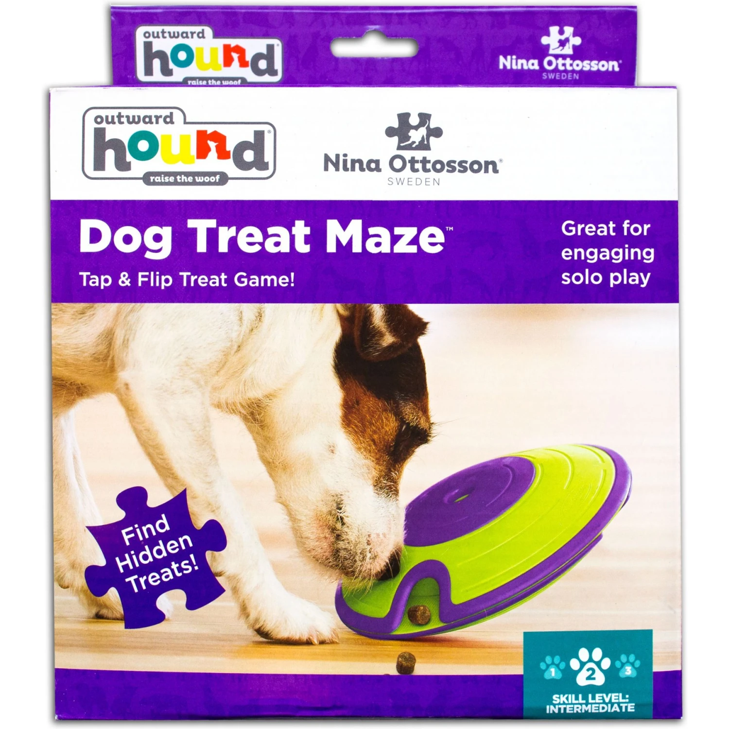 Nina Ottosson By Outward Hound Treat Maze Puzzle Game Dog Toy 7 Nina Ottosson By Outward Hound Treat Maze Puzzle Game Dog Toy - Image 7