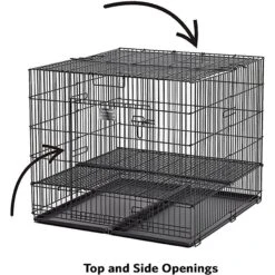 MidWest Double Door Collapsible Wire Puppy Crate -Dog Supply Store 148953 PT4. AC SS1800 V1562187774