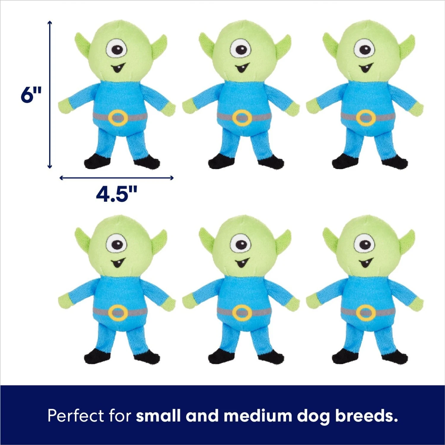 Frisco Flying Saucer & Aliens Hide & Seek Puzzle Plush Squeaky Dog Toy 3 Frisco Flying Saucer & Aliens Hide & Seek Puzzle Plush Squeaky Dog Toy - Image 3