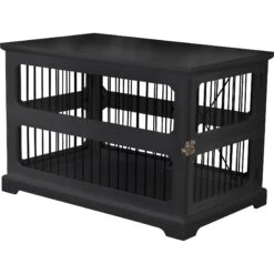 Merry Products Slide Aside Single Door Furniture Style Dog Crate & End Table -Dog Supply Store 154135 PT5. AC SS1800 V1583788412