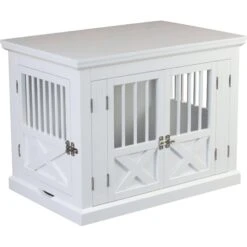 Merry Products 3-Door Furniture Style Dog Crate -Dog Supply Store 154137 PT3. AC SS1800 V1569026013