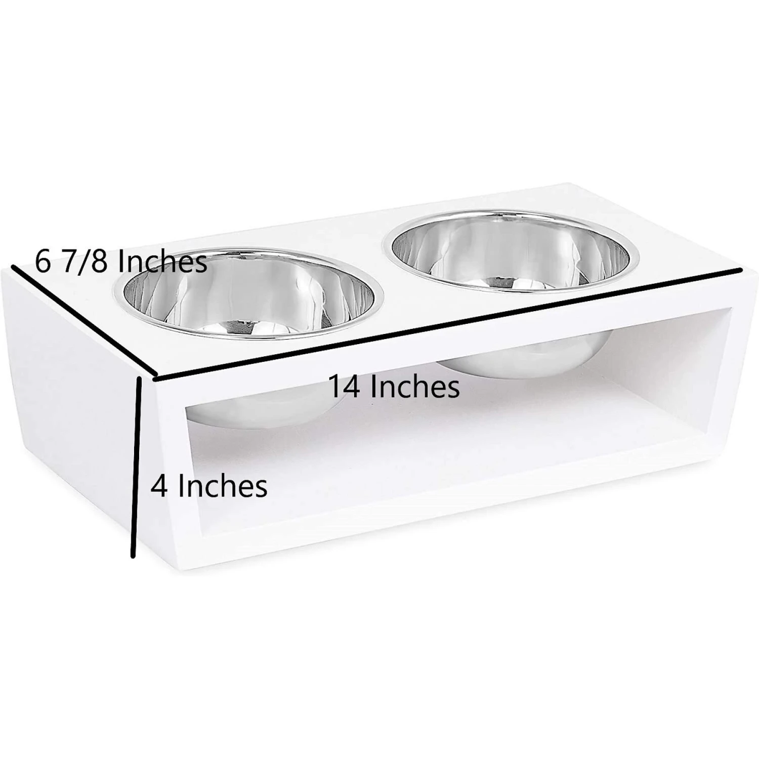 Internet's Best Modern Elevated Dog & Cat Bowls 2 Internet's Best Modern Elevated Dog & Cat Bowls - Image 2