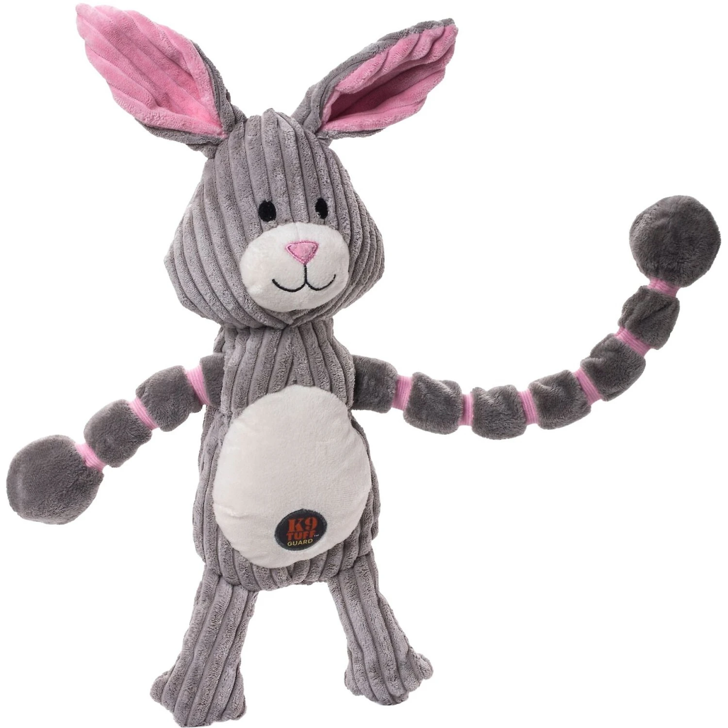 Charming Pet Thunda Tugga Bunny Squeaky Plush Dog Toy 1 Charming Pet Thunda Tugga Bunny Squeaky Plush Dog Toy