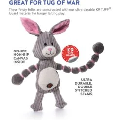 Charming Pet Thunda Tugga Bunny Squeaky Plush Dog Toy 9 Charming Pet Thunda Tugga Bunny Squeaky Plush Dog Toy -Dog Supply Store 155143 PT6. AC SS1800 V1594677976