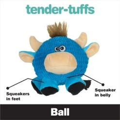Snuggle Puppy Tender Tuffs Round Blue Cow Plush Squeaky Dog Toy, Blue 8 Snuggle Puppy Tender Tuffs Round Blue Cow Plush Squeaky Dog Toy, Blue -Dog Supply Store 155739 PT2. AC SS1800 V1667519002