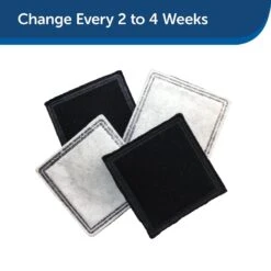 PetSafe Current Pet Fountain Replacement Carbon Filter -Dog Supply Store 156524 PT4. AC SS1800 V1626451639