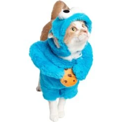 Pet Krewe Sesame Street Cookie Monster Dog & Cat Costume -Dog Supply Store 157695 PT2. AC SS1800 V1599263212