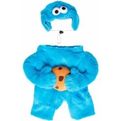 Pet Krewe Sesame Street Cookie Monster Dog & Cat Costume -Dog Supply Store 157695 PT7. AC SS1800 V1569004922