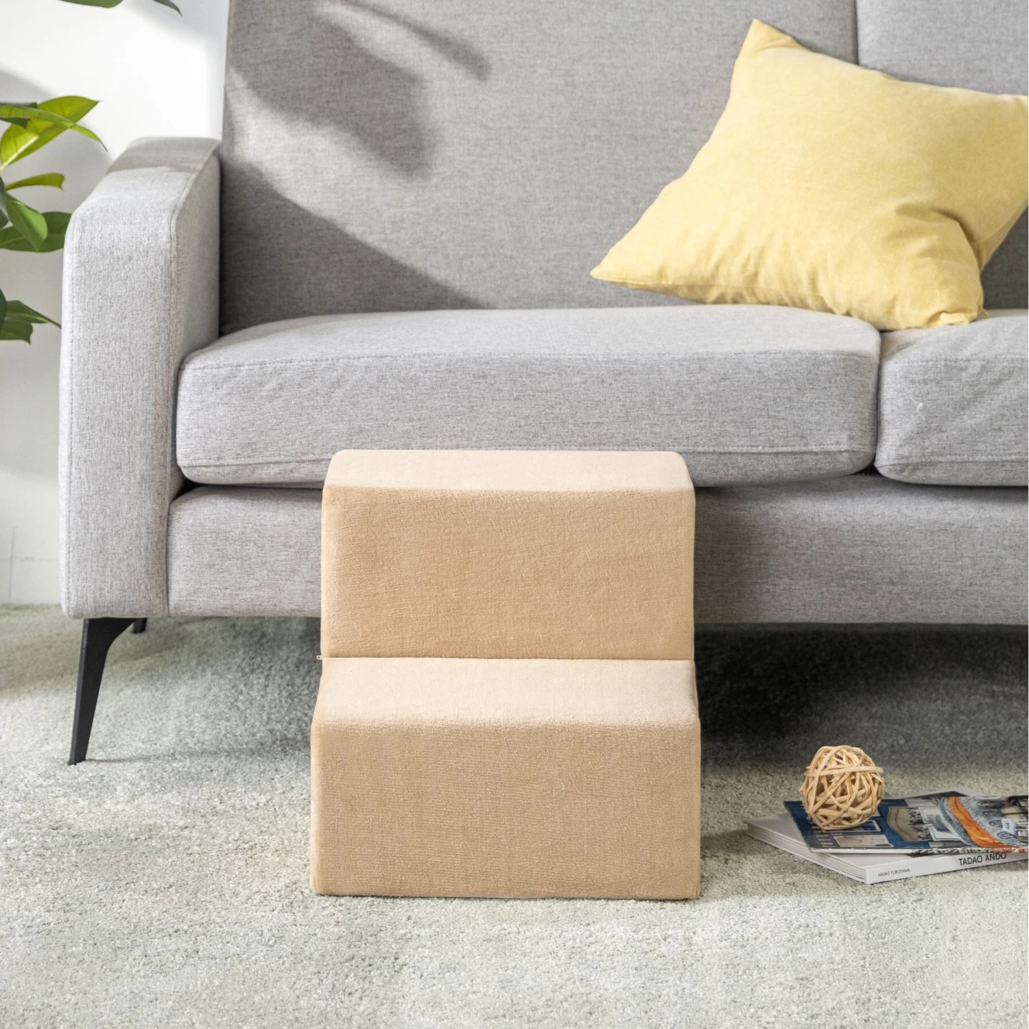 Zinus Comfort Cat & Dog Stairs 2 Zinus Comfort Cat & Dog Stairs - Image 2