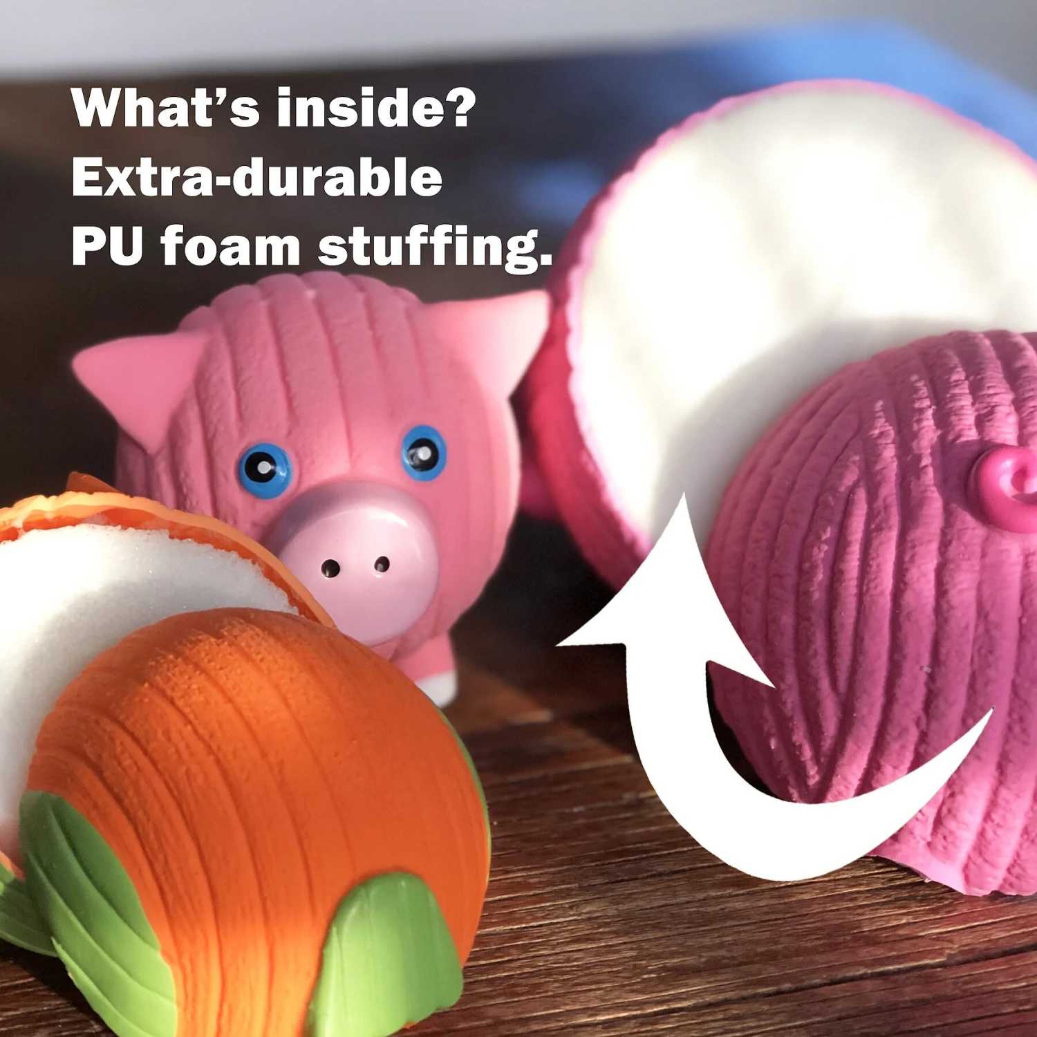 HuggleHounds Ruff-Tex Squeaky Dog Toy 8 HuggleHounds Ruff-Tex Squeaky Dog Toy - Image 8