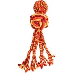 KONG Wubba Weaves With Rope Dog Toy, Color Varies