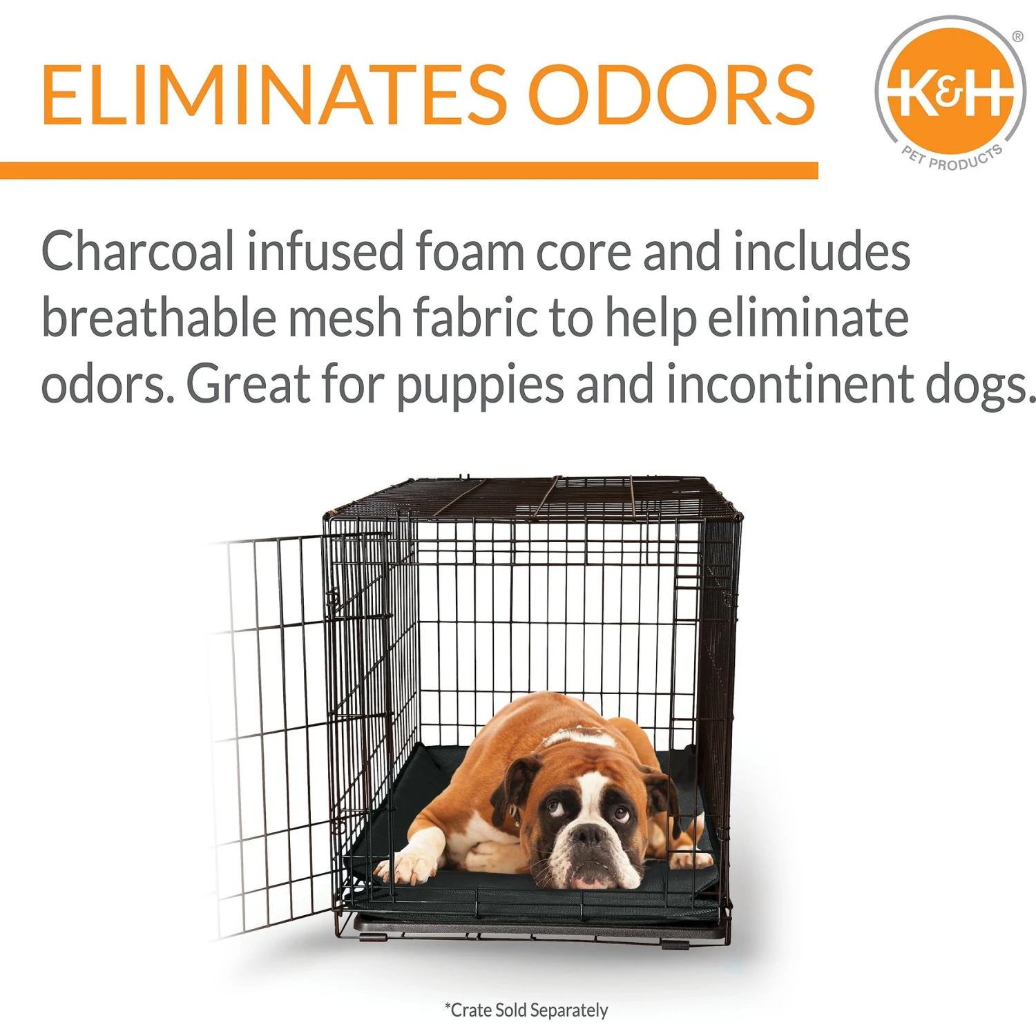 K&H Pet Products Odor-Control Dog Crate Pad 2 K&H Pet Products Odor-Control Dog Crate Pad - Image 2