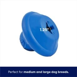 Frisco Flying Saucer Rubber Treat Dispenser Dog Toy -Dog Supply Store 164757 PT2. AC SS1800 V1686579204