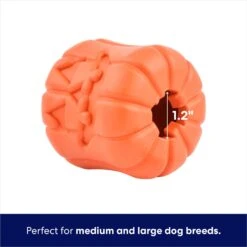 Frisco Halloween Pumpkin Rubber Treat Dispenser Dog Toy, Medium/Large 9 Frisco Halloween Pumpkin Rubber Treat Dispenser Dog Toy, Medium/Large -Dog Supply Store 164763 PT2. AC SS1800 V1689878018