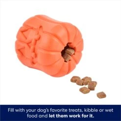 Frisco Halloween Pumpkin Rubber Treat Dispenser Dog Toy, Medium/Large 10 Frisco Halloween Pumpkin Rubber Treat Dispenser Dog Toy, Medium/Large -Dog Supply Store 164763 PT3. AC SS1800 V1689878520
