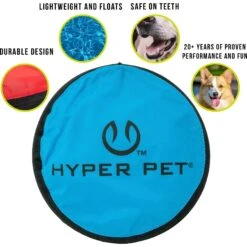 Hyper Pet Flippy Flopper Flying Disc Dog Toy -Dog Supply Store 169579 PT5. AC SS1800 V1631052427