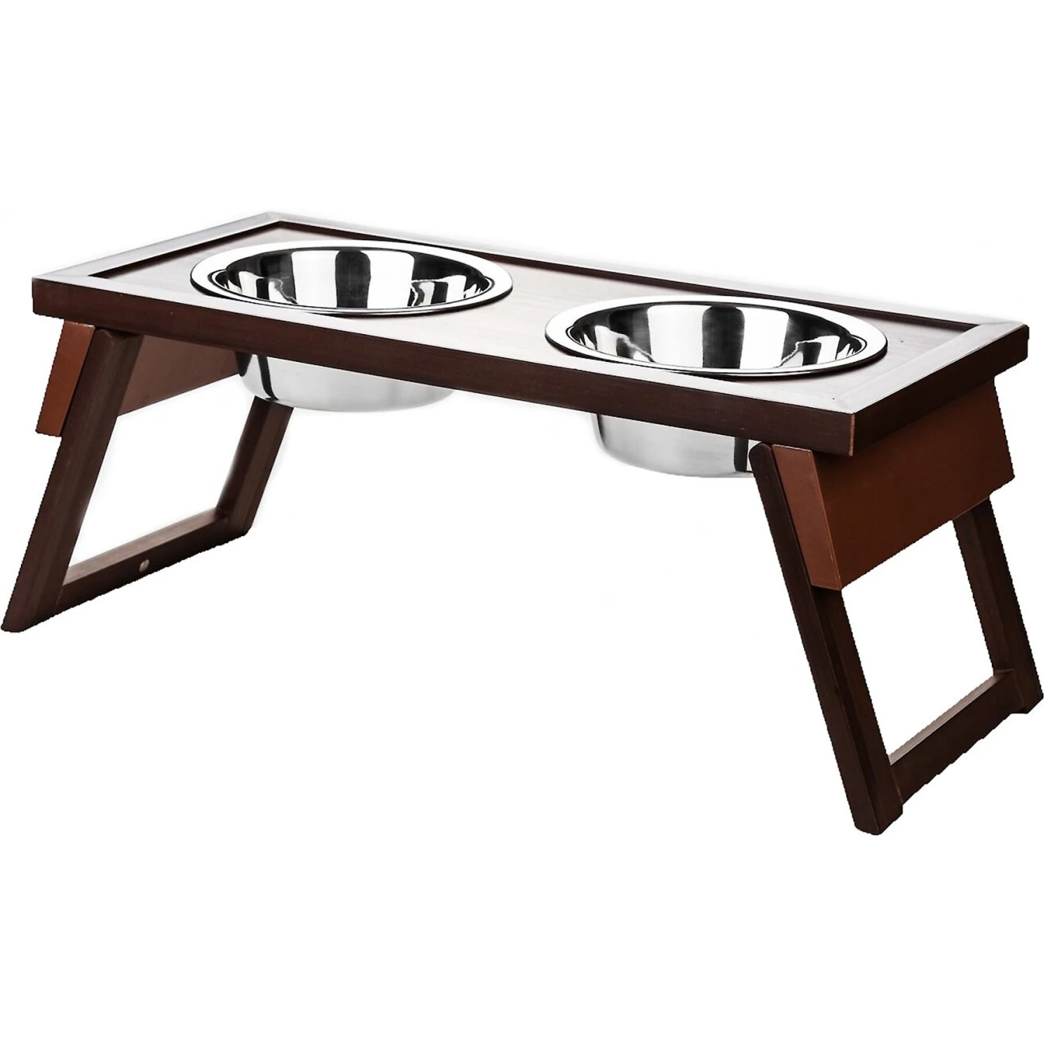 New Age Pet EcoFLEX Elevated Double Diner Dog Bowl 1 New Age Pet EcoFLEX Elevated Double Diner Dog Bowl