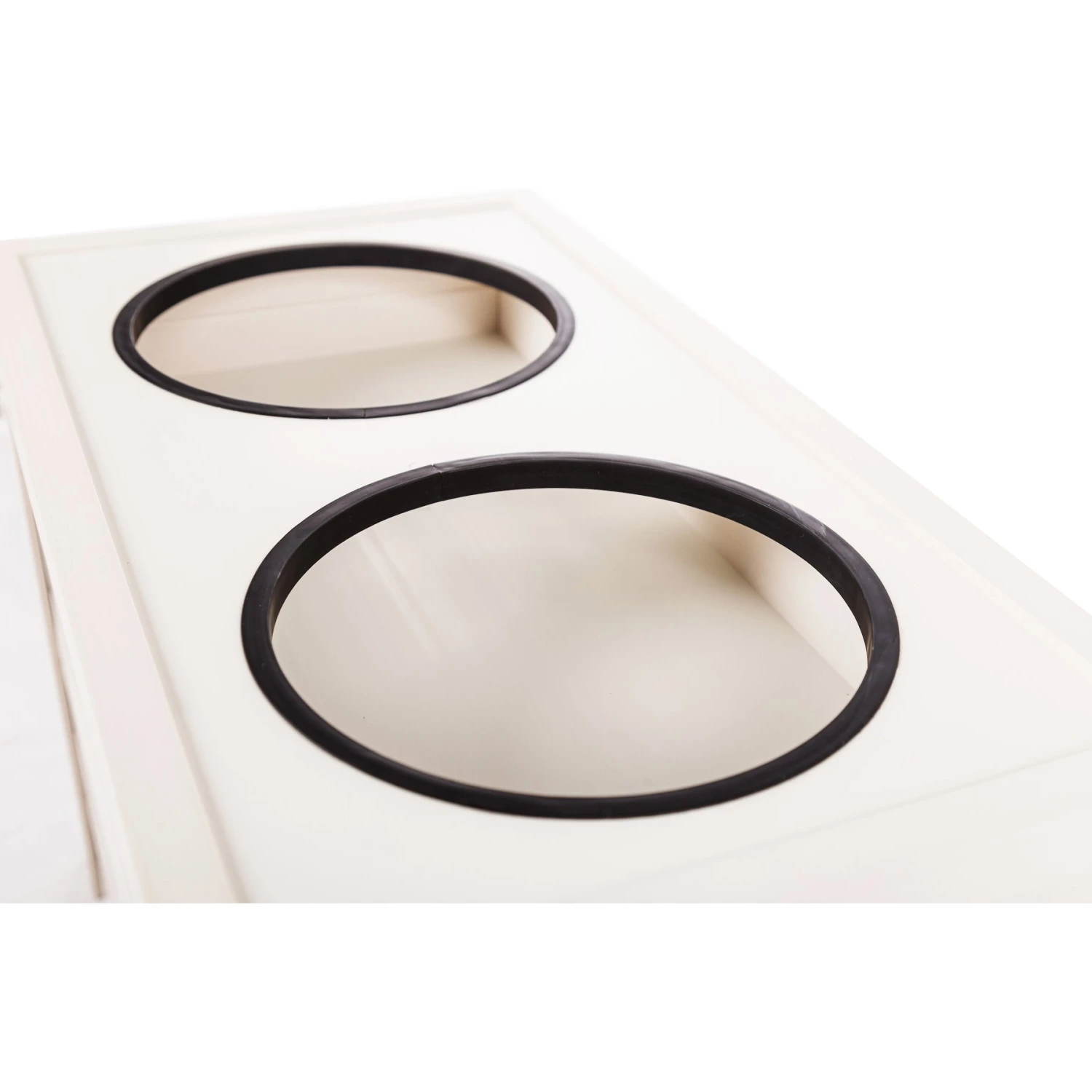 New Age Pet ECOFLEX Piedmont Double Diner Elevated Dog Bowls & Storage 7 New Age Pet ECOFLEX Piedmont Double Diner Elevated Dog Bowls & Storage - Image 7