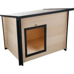 New Age Pet ECOFLEX Rustic Lodge Style Outdoor Dog House -Dog Supply Store 175311 PT4. AC SS1800 V1627938797
