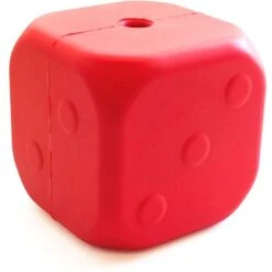 MuttsKickButt Roll Of The Dice Treat Dispensing Tough Dog Chew Toy