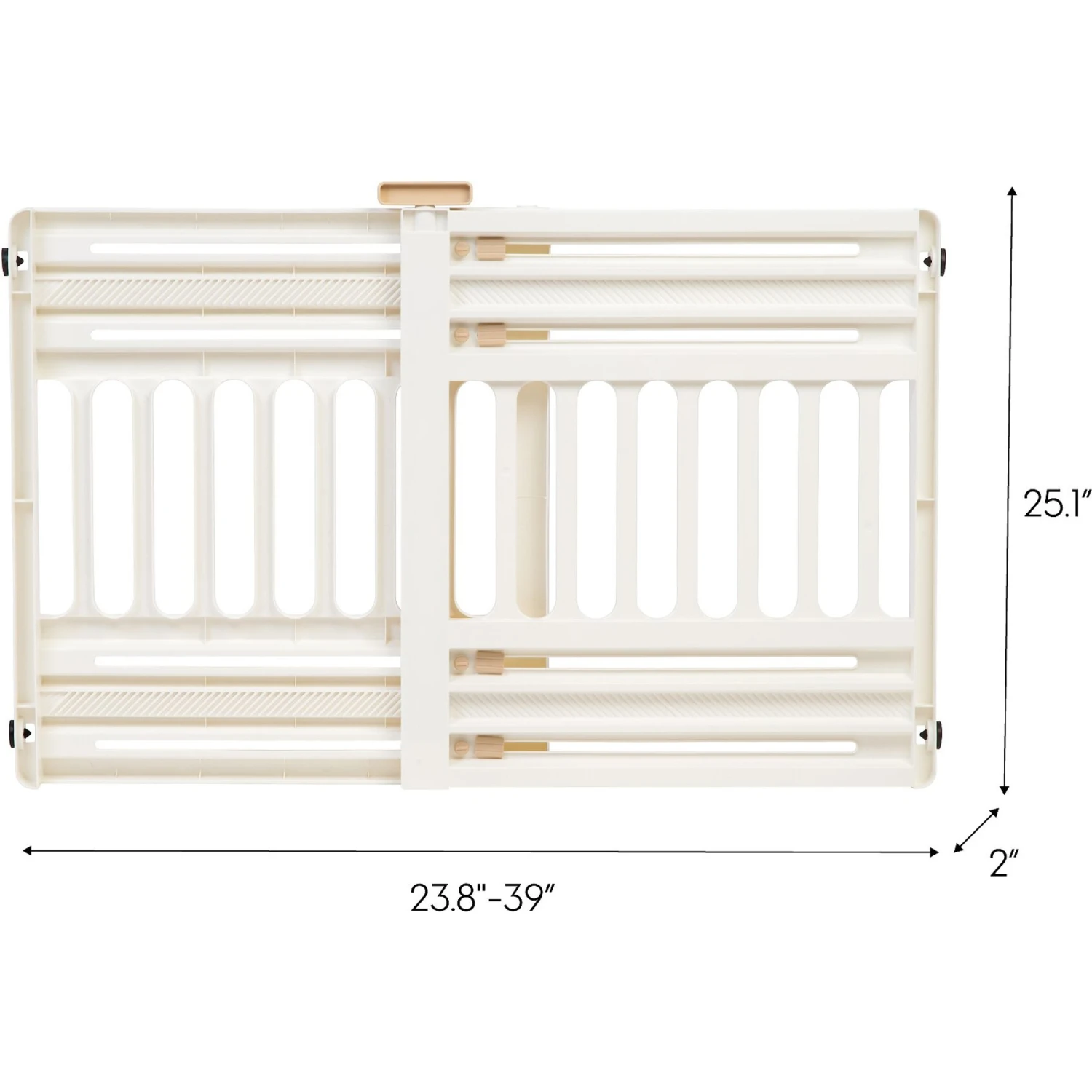 IRIS Plastic Expandable Pressure Mounted Dog & Cat Gate 2 IRIS Plastic Expandable Pressure Mounted Dog & Cat Gate - Image 2