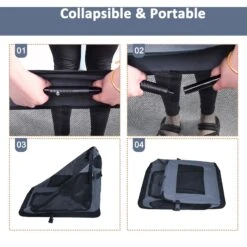 Jespet 3-Door Collapsible Soft-Sided Dog Crate 10 Jespet 3-Door Collapsible Soft-Sided Dog Crate -Dog Supply Store 184478 PT4. AC SS1800 V1698333309